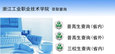 浙江工業職業技術學院2012年錄取查詢系統開通公告